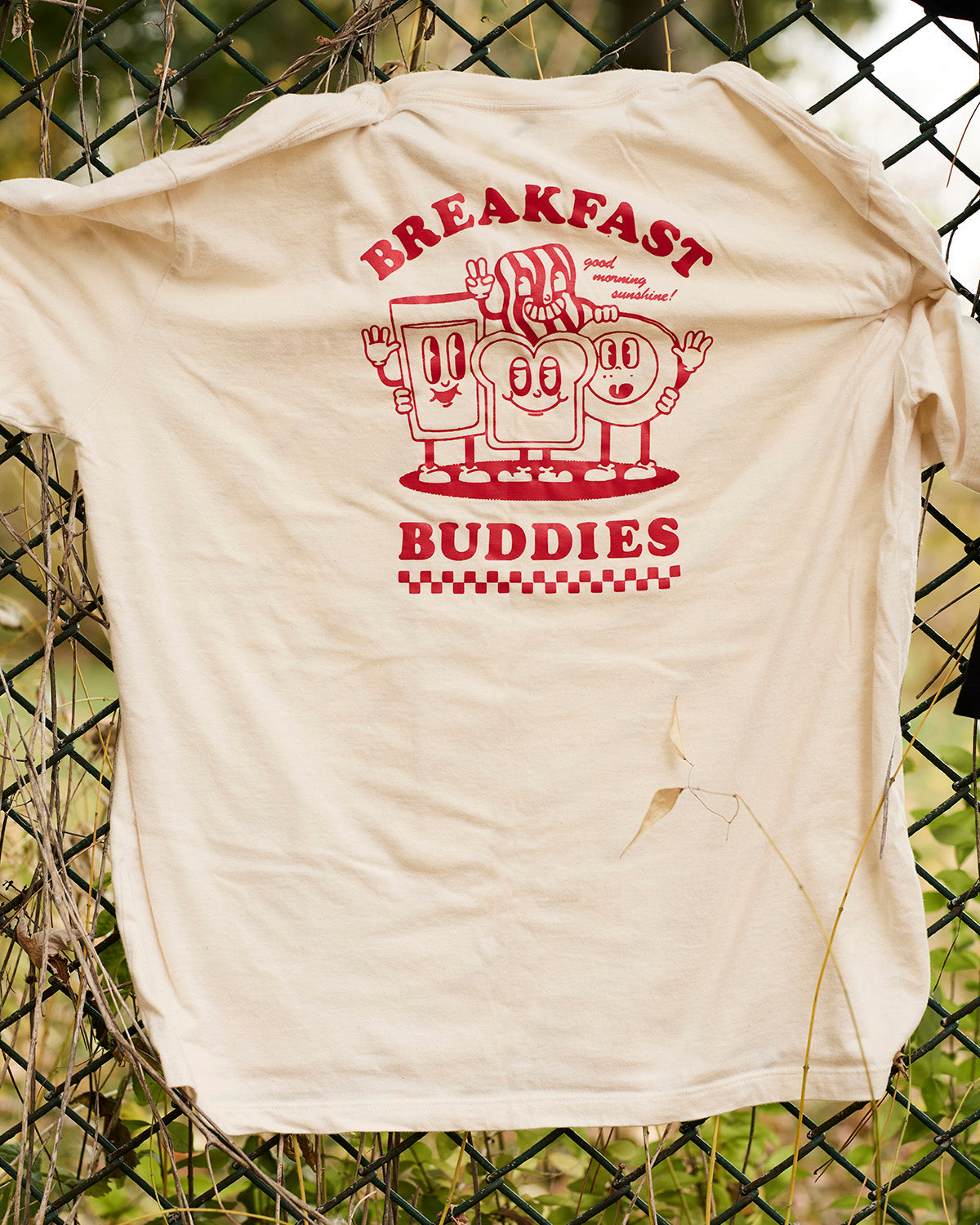 Breakfast Buddies 100% Organic Cotton Tee