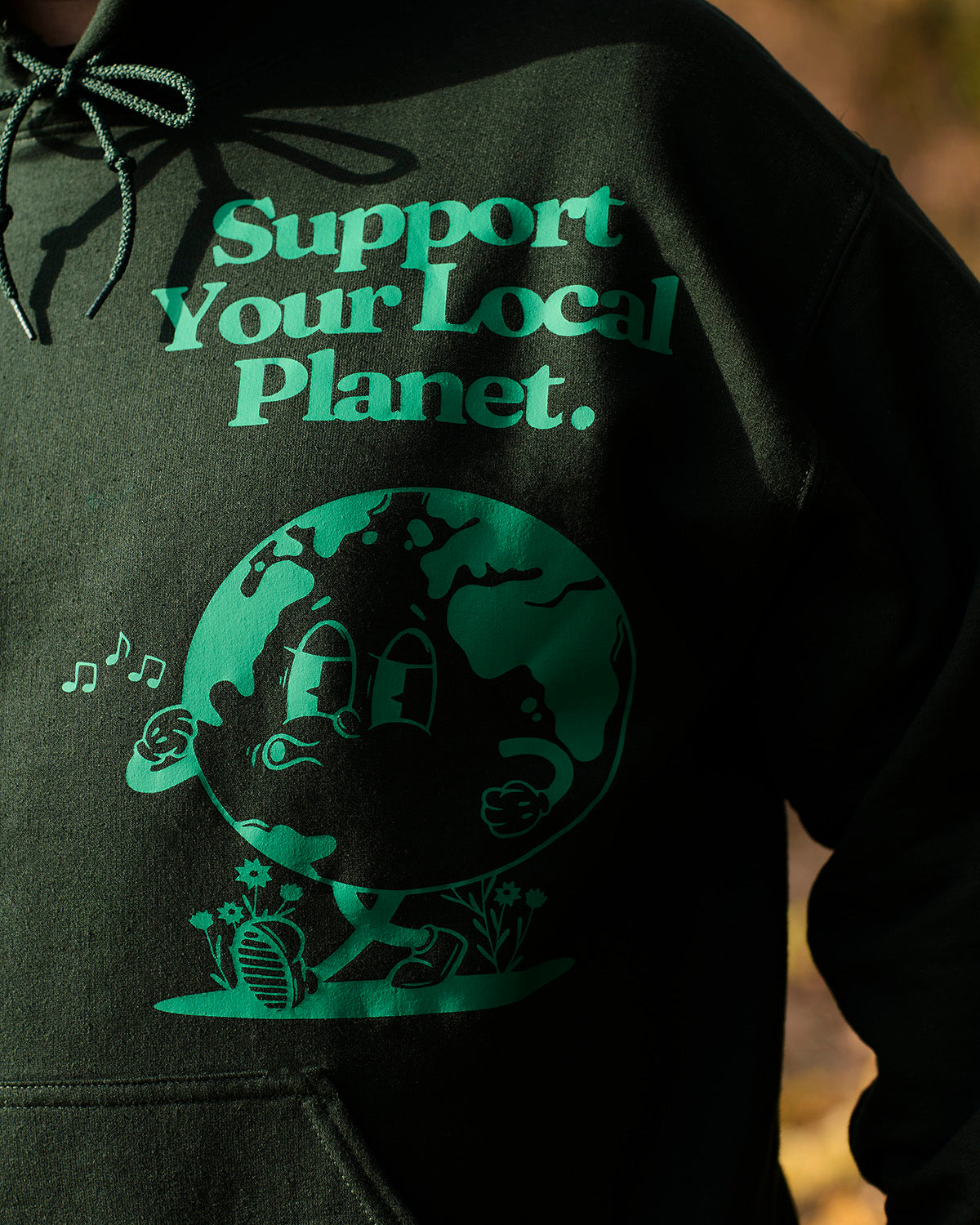 Support Your Local Planet Hoodie